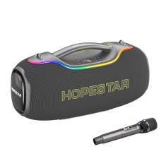 Портативна колонка Bluetooth Hopestar A80 ULTRA з мікрофоном 650W Grey